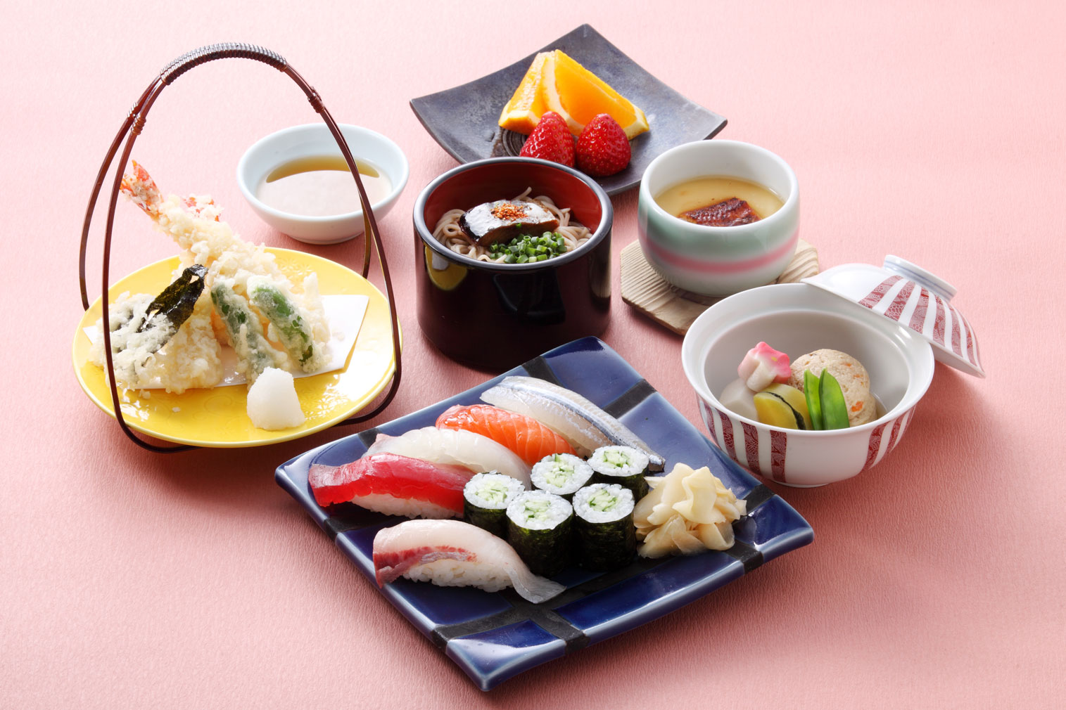 握り寿司膳　[日本料理『たけはし』]